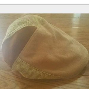 GRACE Brown Tweed Hat Cap Size XL